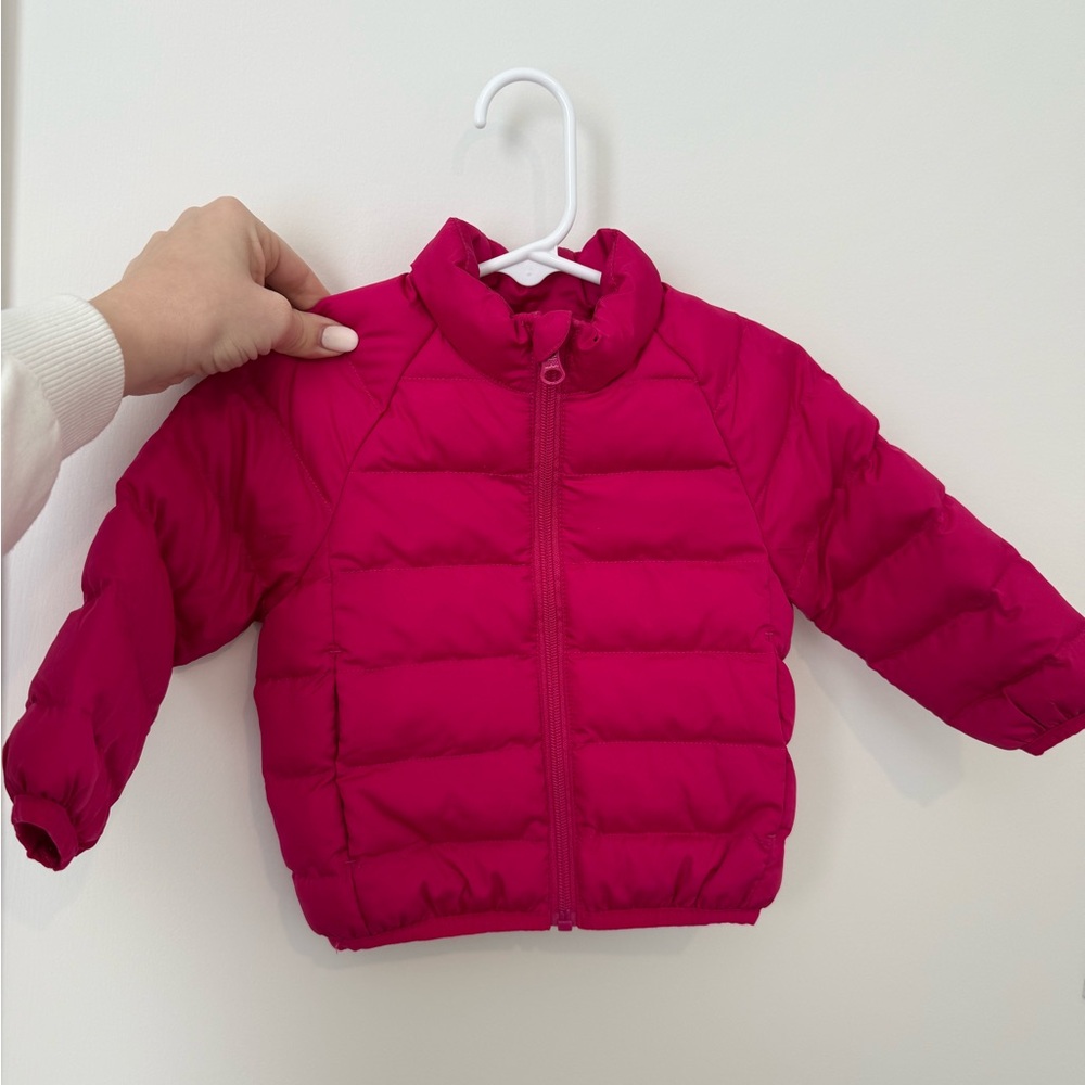 12 month Pink Puffer Jacket